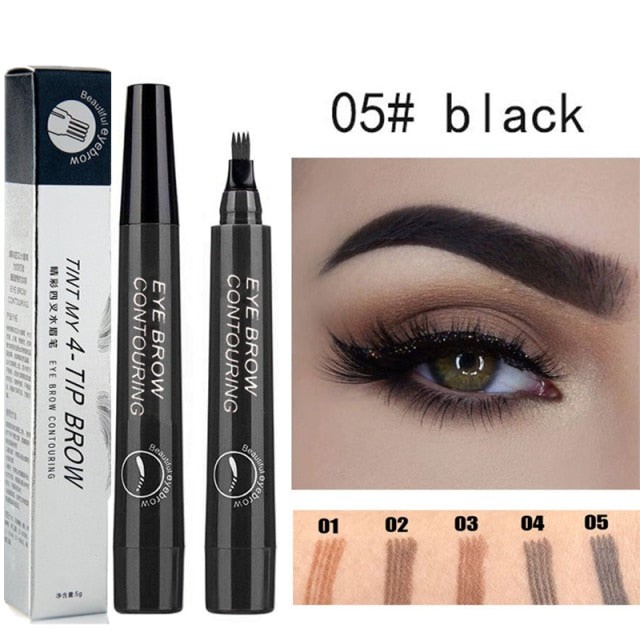 Metacnbeauty Sample 5-Color Four-Pronged Eyebrow Pencil