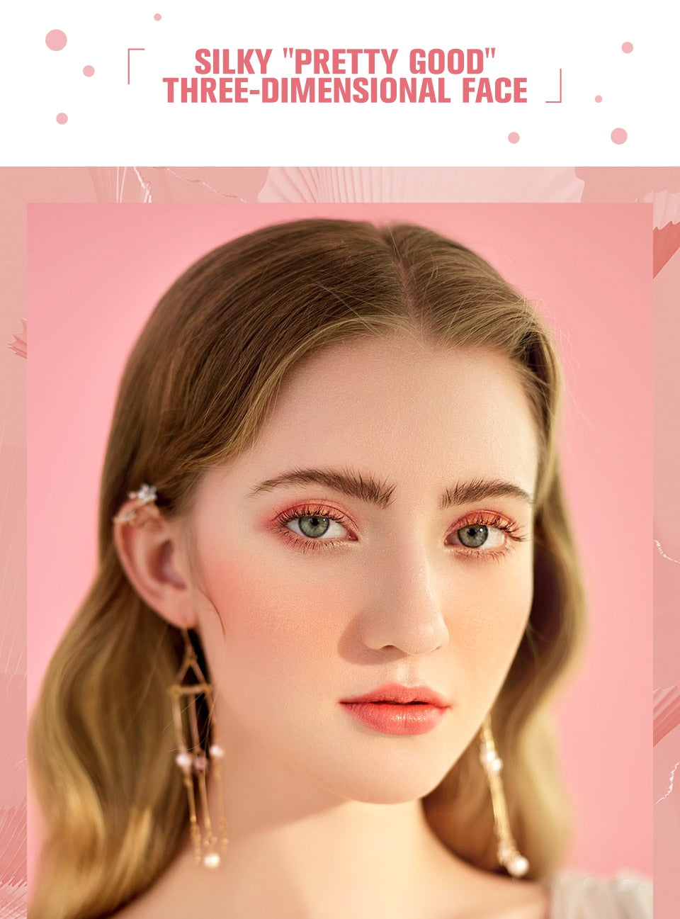 Metacnbeauty Sample Multifunctional Makeup Palette 3 IN 1 Lipstick Blush