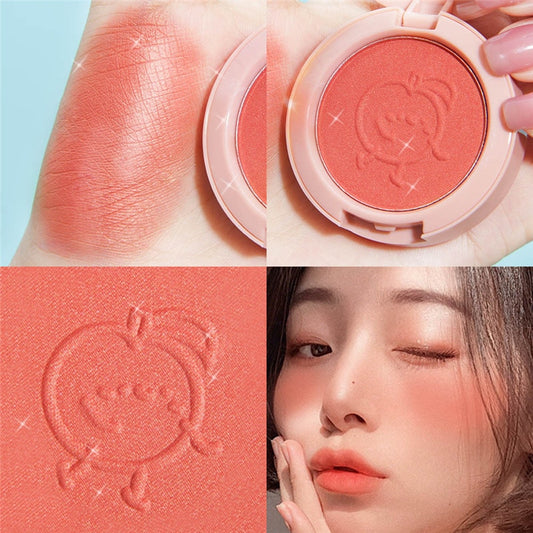 Metacnbeauty Sample New 6 Colors Blush Palette Mineral Powder