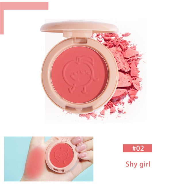 Metacnbeauty Sample New 6 Colors Blush Palette Mineral Powder