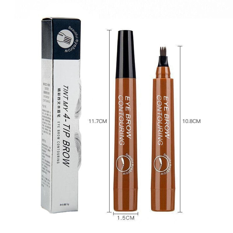 Metacnbeauty Sample Eyebrow 3D liquid Ink Pen waterproof  5 Natural Color