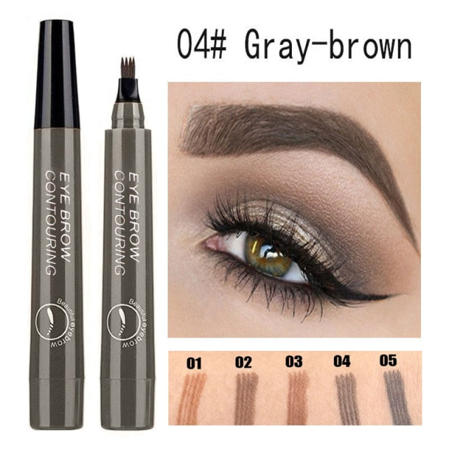 Metacnbeauty Sample Eyebrow 3D liquid Ink Pen waterproof  5 Natural Color