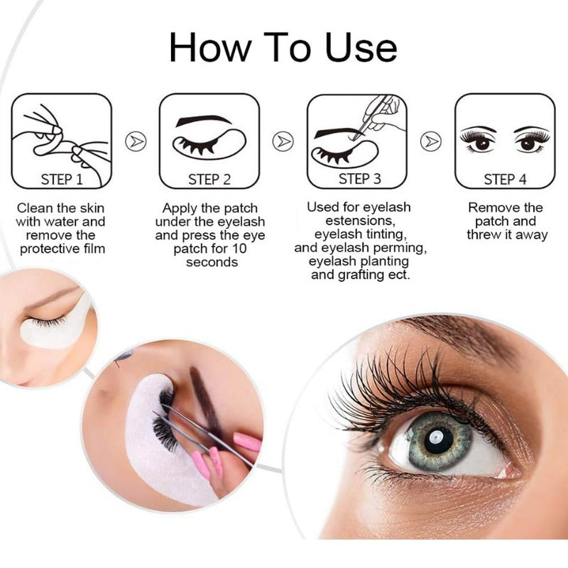 how to use on eyelash extension