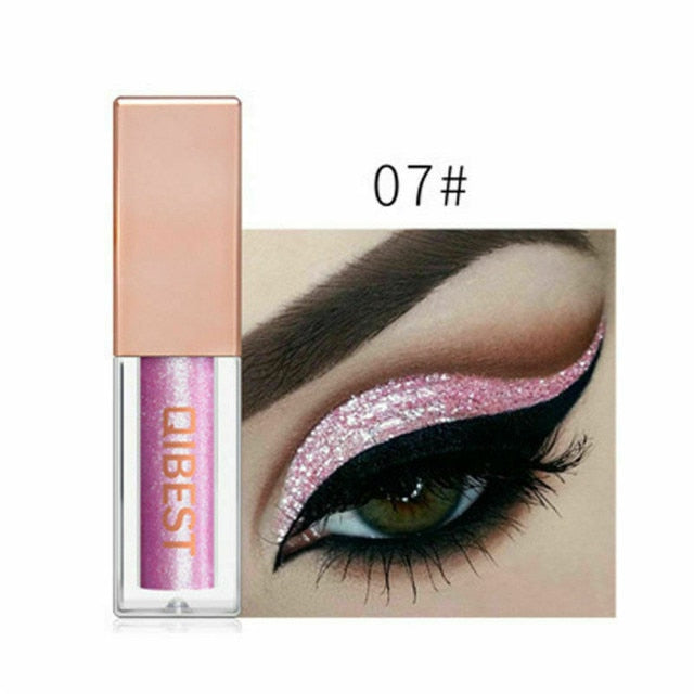 Metacnbeauty Sample 15 Colors Glitter Liquid Eyeshadow Waterproof Lasting Shimmer Metallic