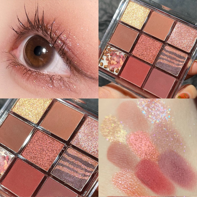 Metacnbeauty Sample Hot Eyeshadow Palette Glitter