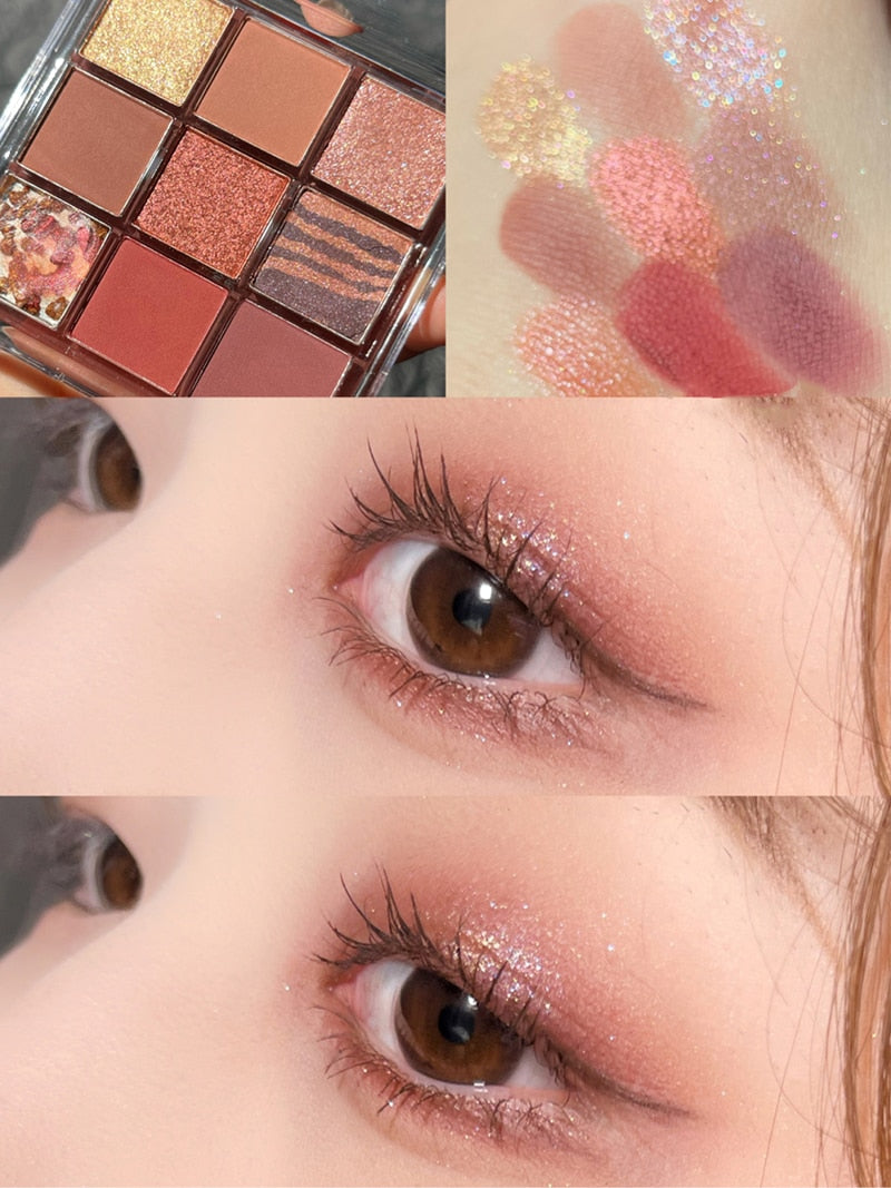 Metacnbeauty Sample Hot Eyeshadow Palette Glitter