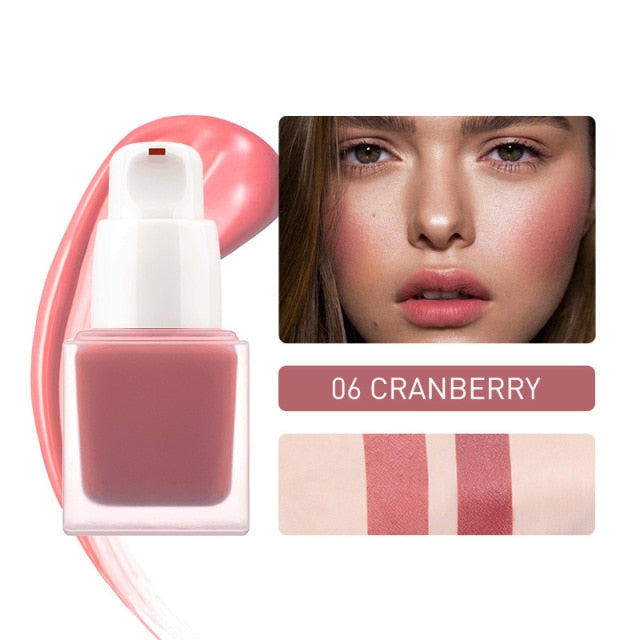 Metacnbeauty Sample Face Liquid Blush Eyeshadow Blusher 6 Colors