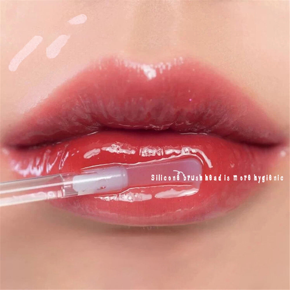 Metacnbeauty Sample Lip Care With Wet Gloss Crystal Jelly Lip Gloss Shiny Clear Mirror and Moisturizing