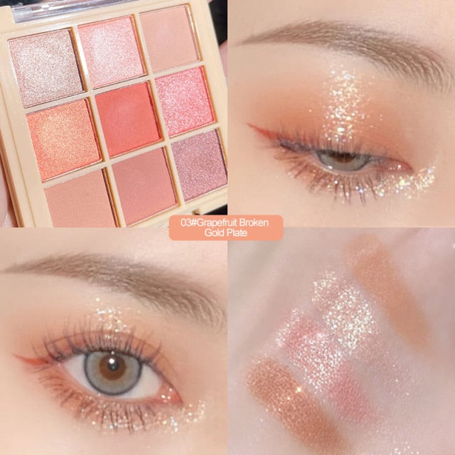 Metacnbeauty Sample Hot Eyeshadow Palette Glitter