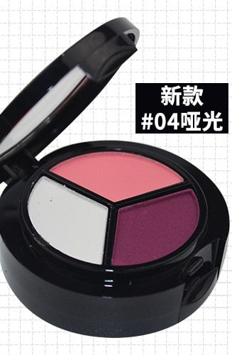 Metacnbeauty Sample 3 Colors Shimmer Glitter Eye Shadow Palette