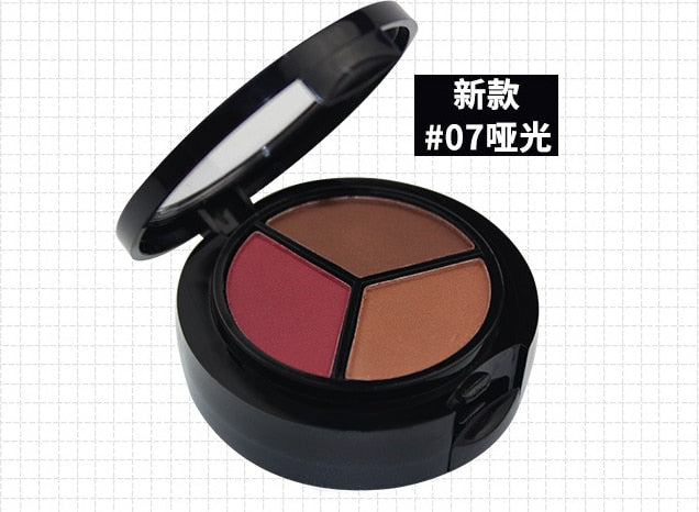 Metacnbeauty Sample 3 Colors Shimmer Glitter Eye Shadow Palette