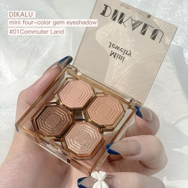 Metacnbeauty Sample Charming Eyeshadow Bright Gemstone Four-color