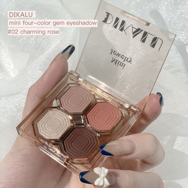 Metacnbeauty Sample Charming Eyeshadow Bright Gemstone Four-color