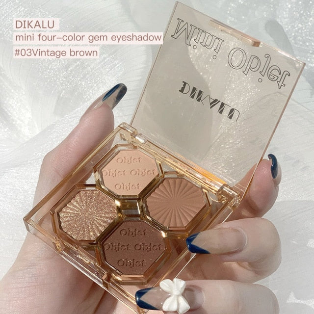 Metacnbeauty Sample Charming Eyeshadow Bright Gemstone Four-color