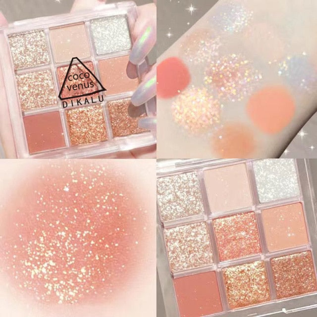 Metacnbeauty Sample Charming Eyeshadow Bright Gemstone Four-color