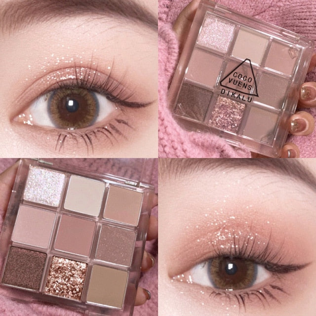 Metacnbeauty Sample Charming Eyeshadow Bright Gemstone Four-color