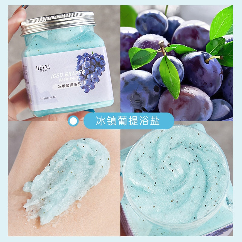 Metacnbeauty Sample Fruit Bath Salt Body Scrub Cream