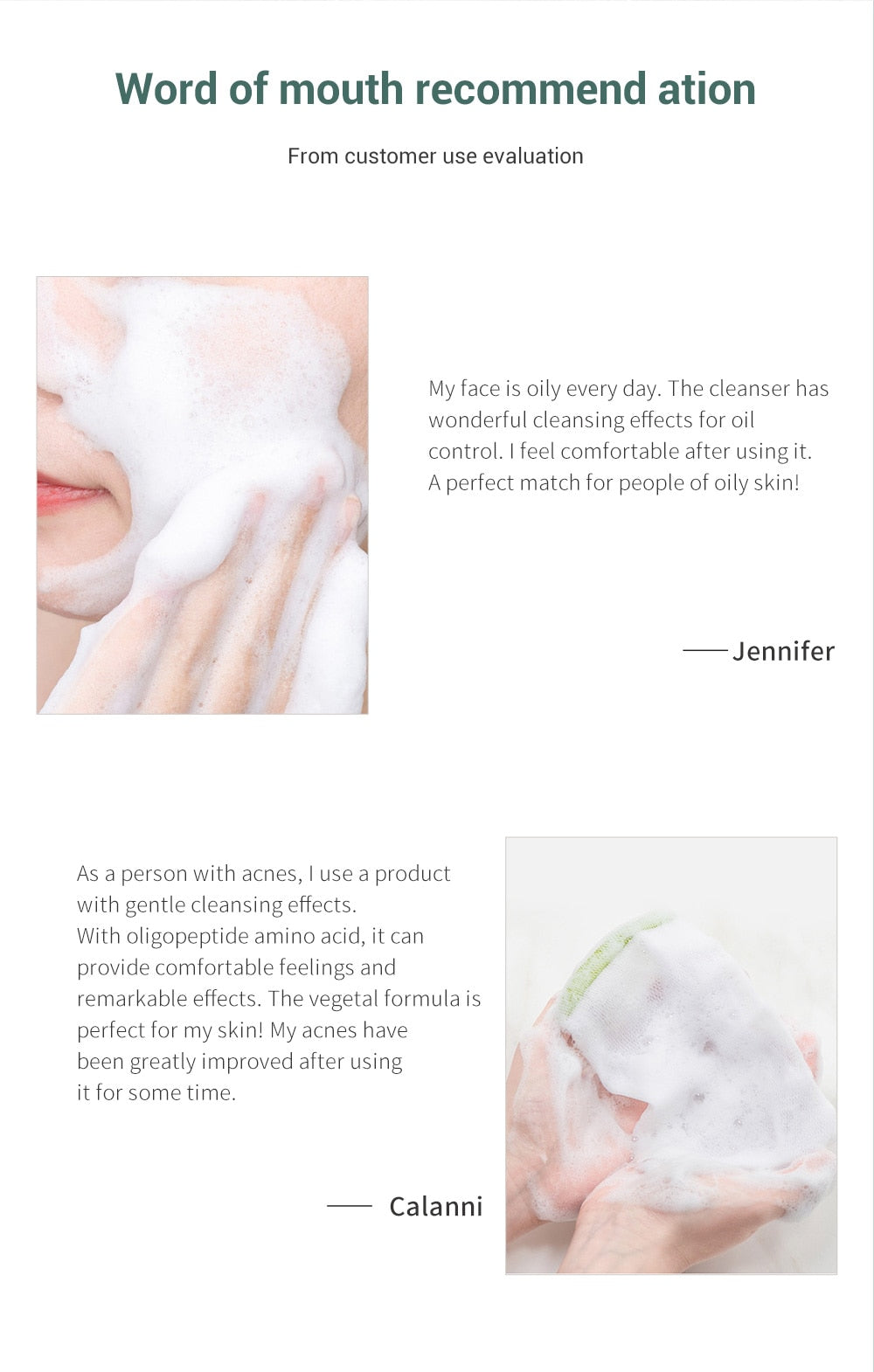 Metacnbeauty Sample  Facial Cleanser Acne Treatment