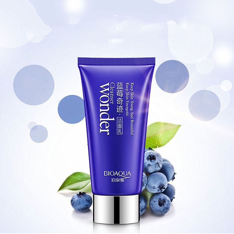 Metacnbeauty Sample  Blueberry Facial Cleanser Plant Extract Rich Foaming Facial