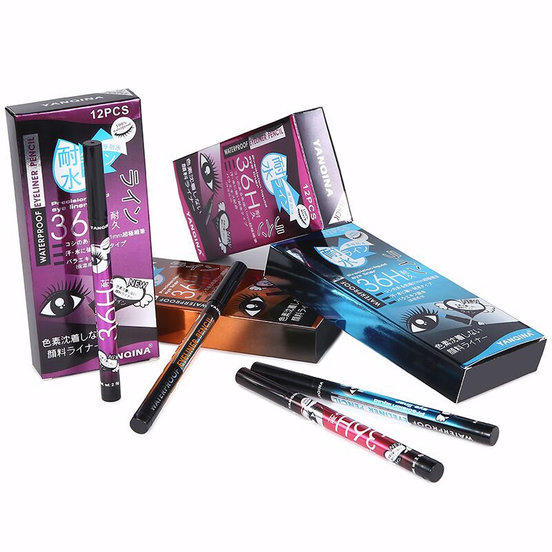 Metacnbeauty Sample 4 Colors 36H Eyeliner Pencil Waterproof Long-lasting