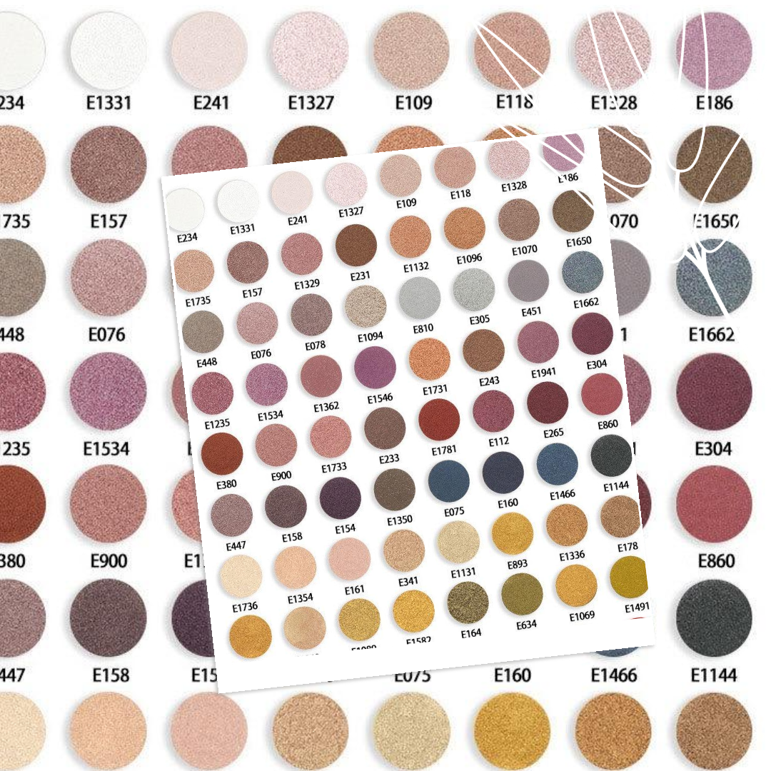 Private Label Glitter (Pearly) Eyeshadow 120 Shades