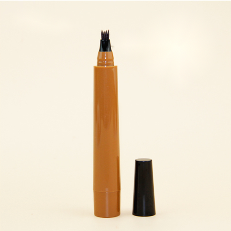 Private label four prong eyebrow pencil (thick tube) 1pcs