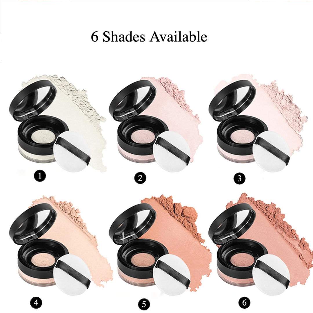 Private Label Loose Powder 6 Shades