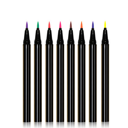 Private label colored eyeliner 8 pcs