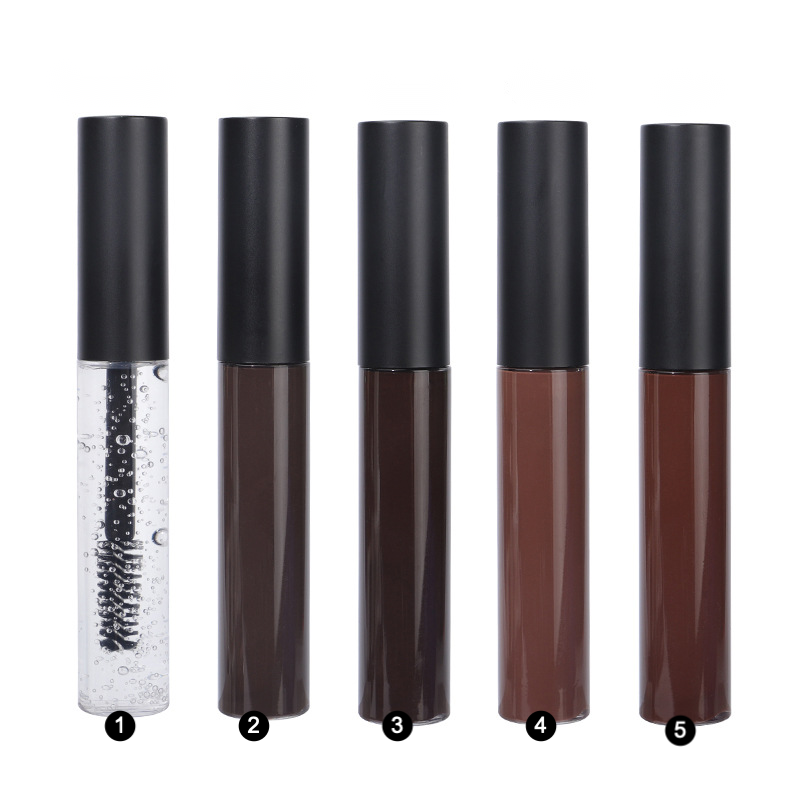 Private label 5 colors shaping eyebrow gel 5 color