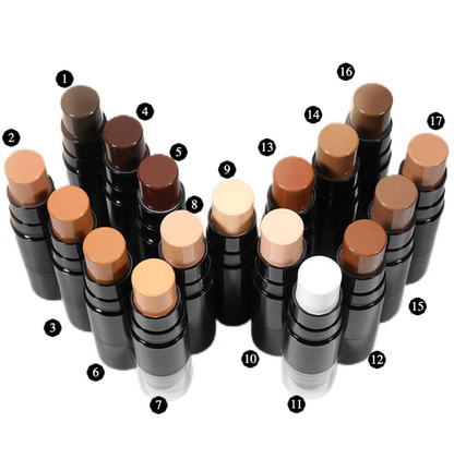 MetaCNBeauty Private Label Concealer Stick 2in1 shades swatch