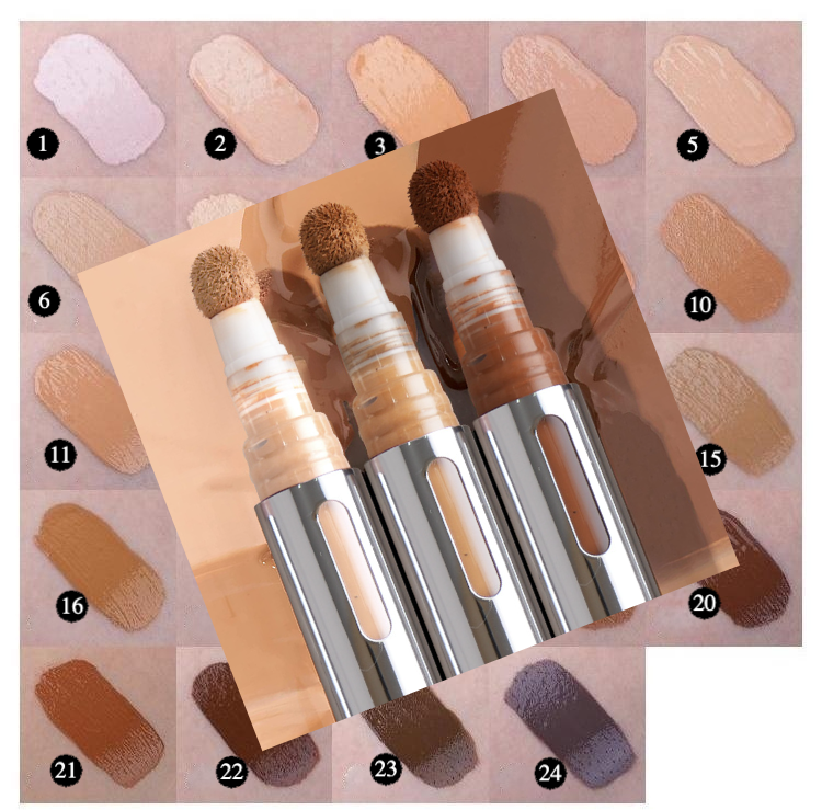 Private Label Natural 24-Color Concealer Pen
