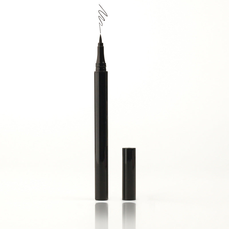 Private label waterproof liquid eyeliner in black pen tube