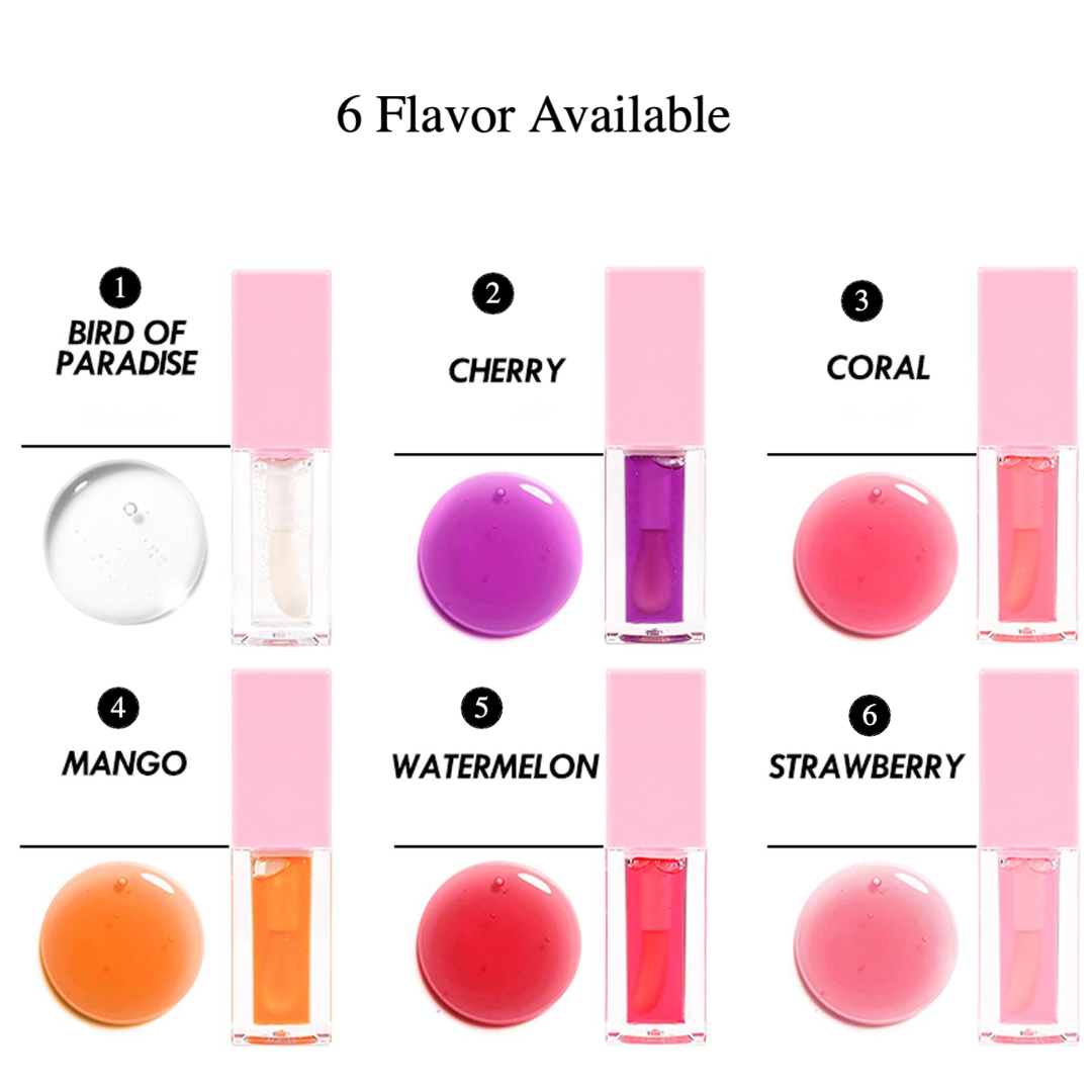 Private Label Fruits Flavor Lip Oil