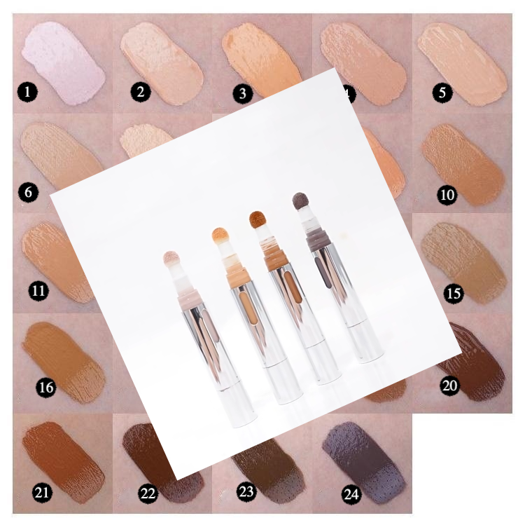 Private Label Natural 24-Color Concealer Pen