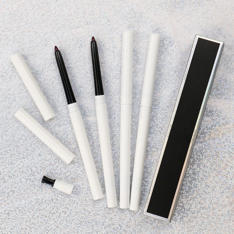 4 PCS of Private label  double-ended automatic rotating waterproof lip liner