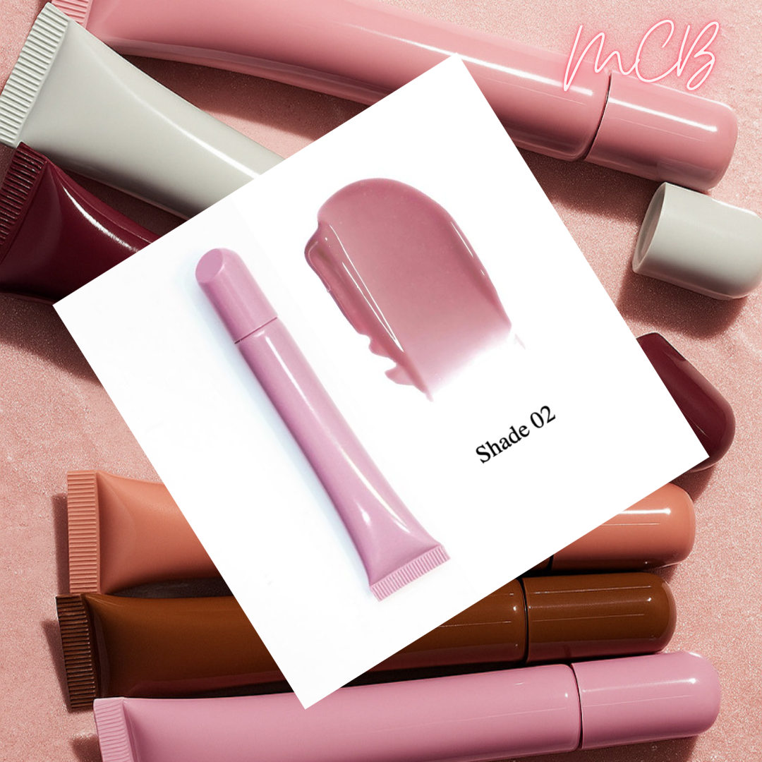 Private Label Natural Peptide Tinted Lip Oil Shade 02