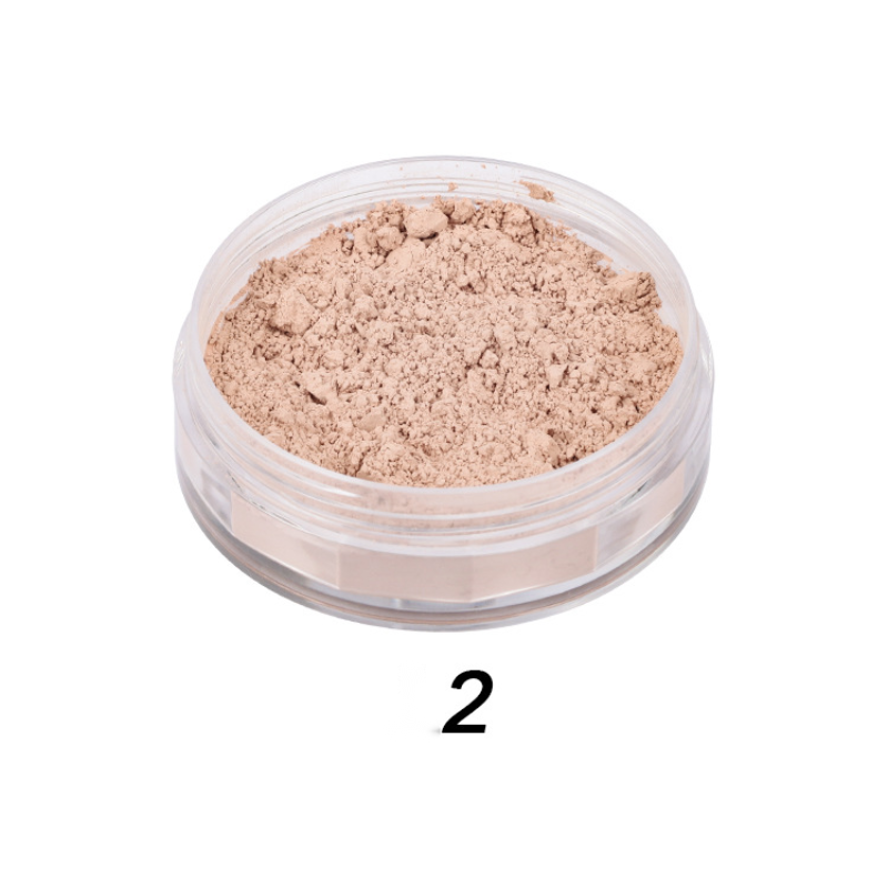 Private label long-lasting makeup setting powder color No.2