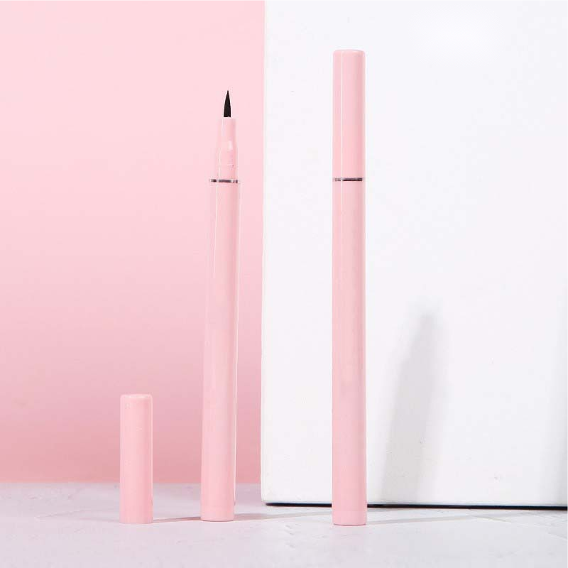 1 pcs of Private label cute pink tube liquid eyeliner