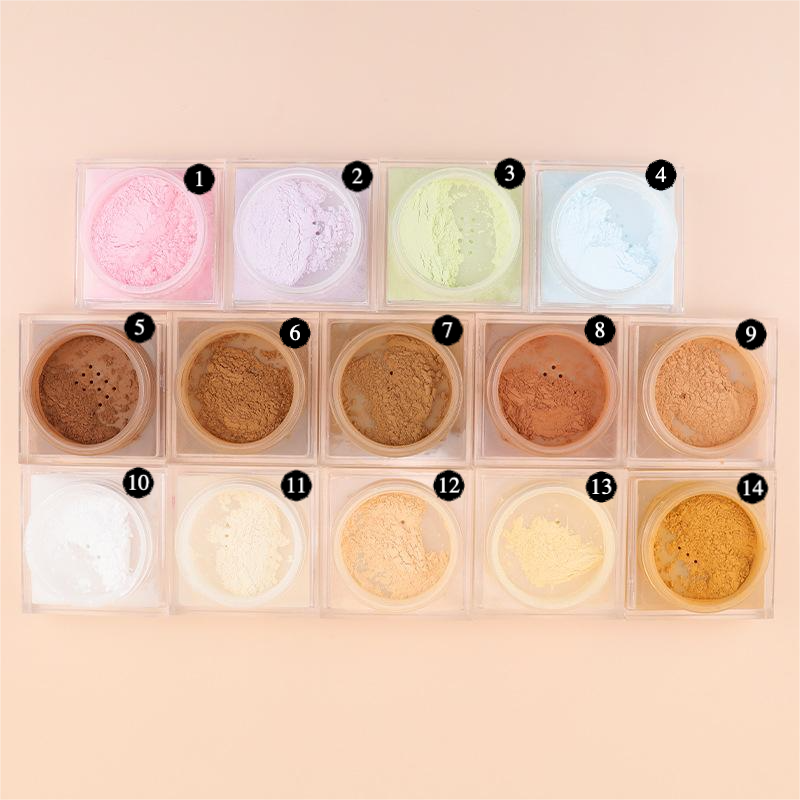 MetaCNBeauty Private Label Setting Loose Powder Shades