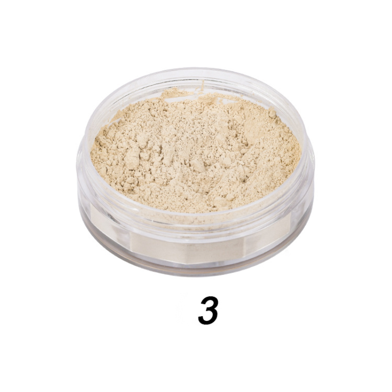 Private label long-lasting makeup setting powder color No.3