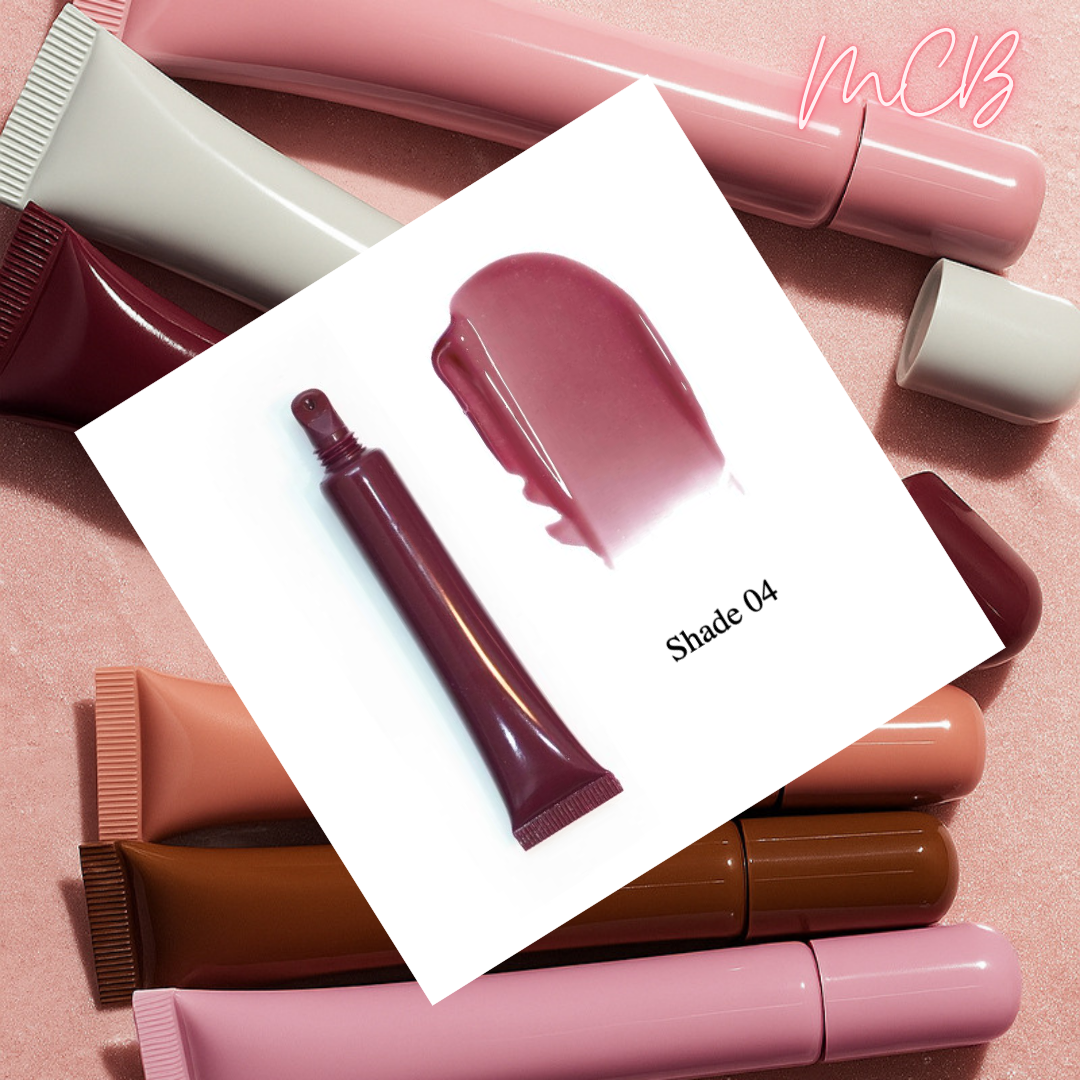 Private Label Natural Peptide Tinted Lip Oil Shade 04