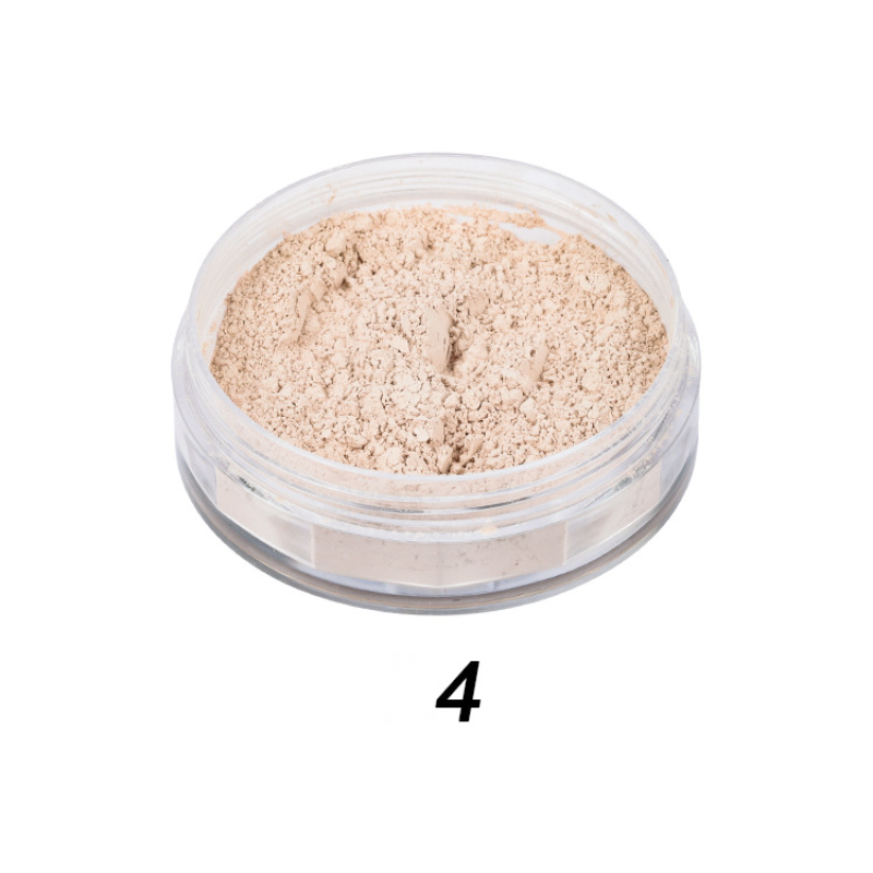 Private label long-lasting makeup setting powder color No.4