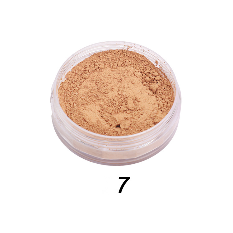 Private label long-lasting makeup setting powder color No.7