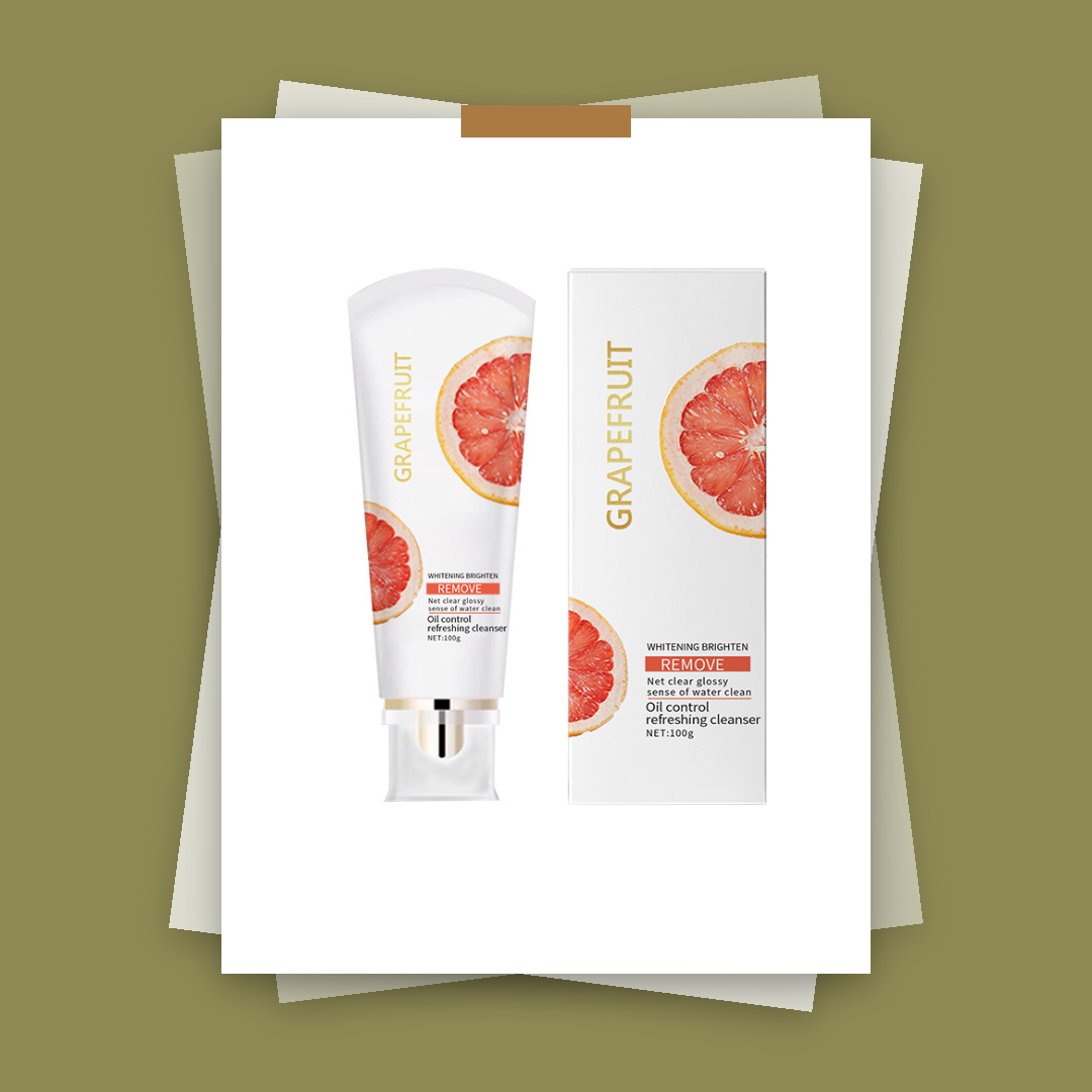 Energizing & Brightening:Private Label Grapefruit Facial Cleanser ...