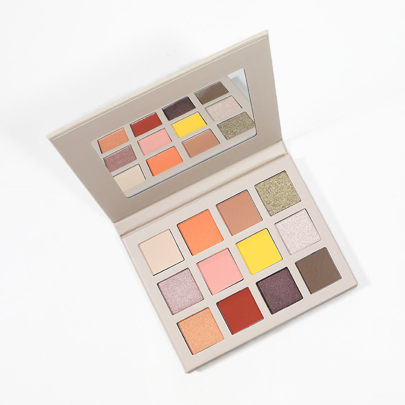 MetaCNBeauty Private Label Square Hole 12 Color Eye Shadow Palette