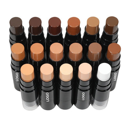 MetaCNBeauty Private Label Makeup Concealer Stick In Black Packing option 
