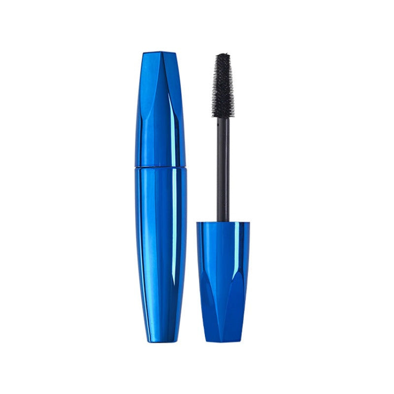 Private label thickening and lengthening mascara spay blue color tube