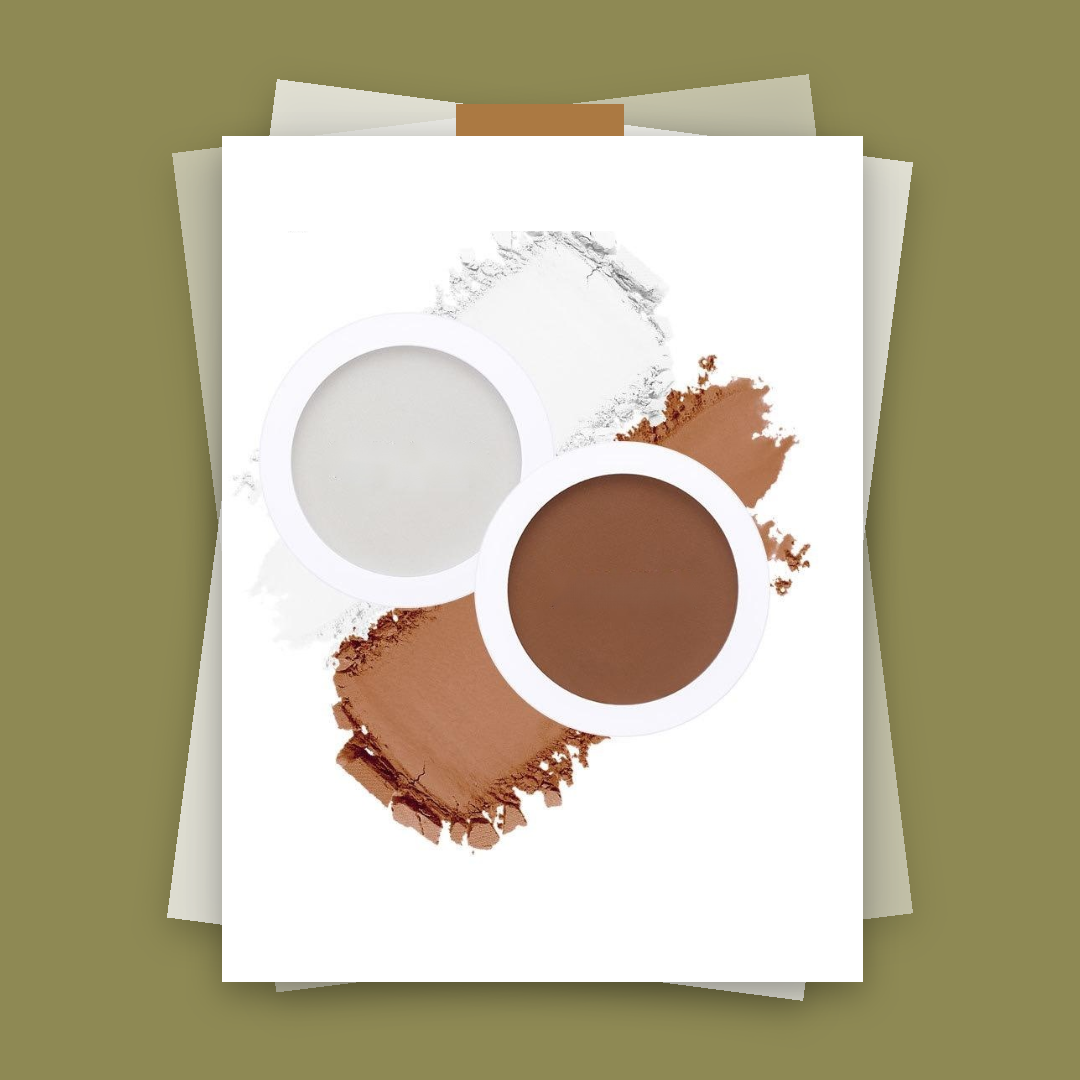 Private Label Organic Concealer Pressed Powder - 22 Shades for Full Coverage