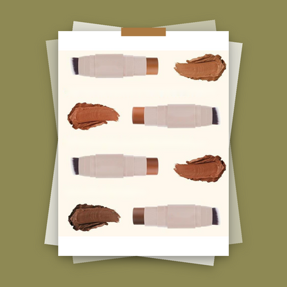 Private Label 3-in-1 Foundation, Contour & Concealer Stick - 19 Shades Available