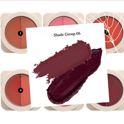 Private Label Natural 2-in-1 Cream & Powder Blush Shade 06